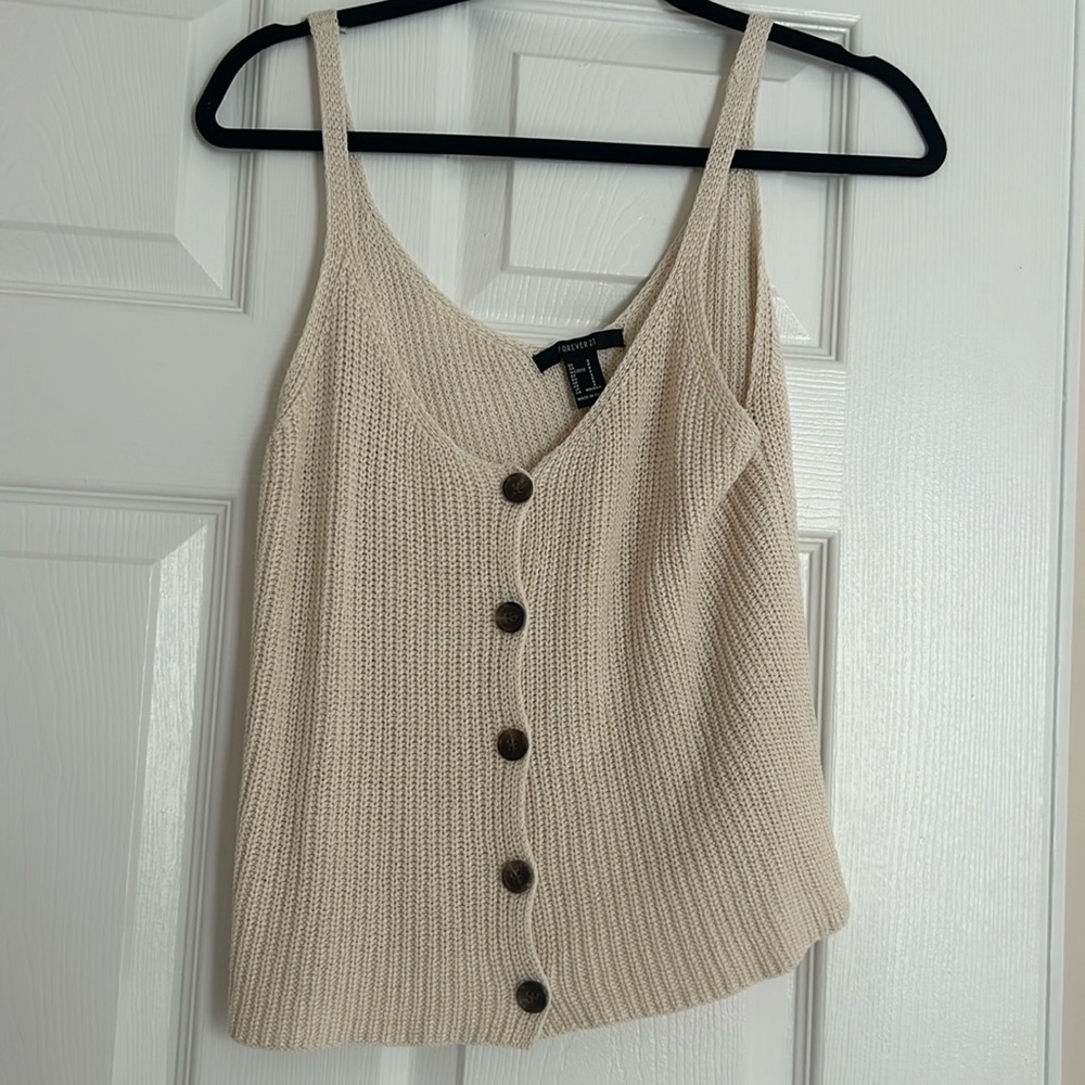 Cream tank